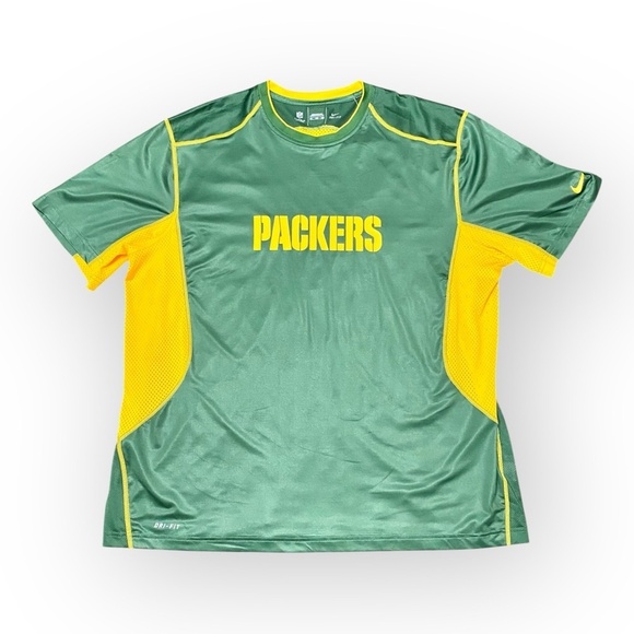 Nike Dri-FIT Green Bay Packers NFL On Field Training Tee Mens 3X NWT - Picture 1 of 5
